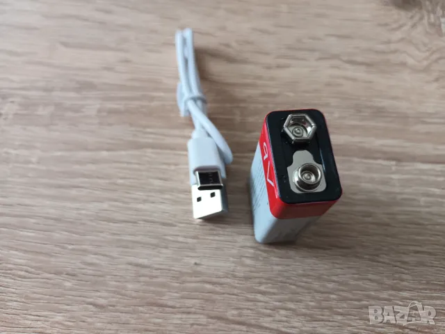 Батерия 9V Polymer Li-ion batttery, Нова акумулаторна полимерна литиево-йонна батерия 9 волта, снимка 3 - Друга електроника - 49267045