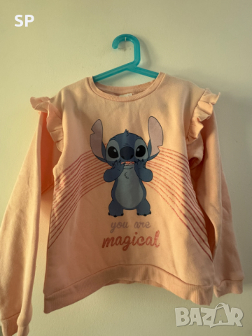 Суитчър Стич Stitch, 10 години, снимка 2 - Детски анцузи и суичери - 44823658