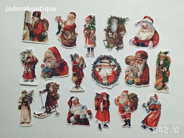 Стикери за скрапбук Зимни/ Коледни/ Новогодишни теми, снимка 4 - Други - 48048508