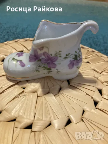 Декоративно порцеланово ботушче, снимка 1