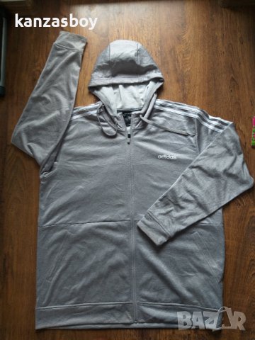  adidas Men’s Tech Full Zip Fleece Hoodie - страхотно мъжко горнище , снимка 5 - Спортни дрехи, екипи - 40779176