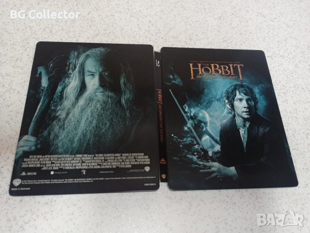 Blu-ray Steelbook The Hobbit: An Unexpected Journey Steelbook , Чисто нови, снимка 3 - Blu-Ray филми - 44445686