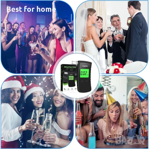  Алкотестер, полицейски точен алкохолен тестер, снимка 7 - Друга електроника - 50571165
