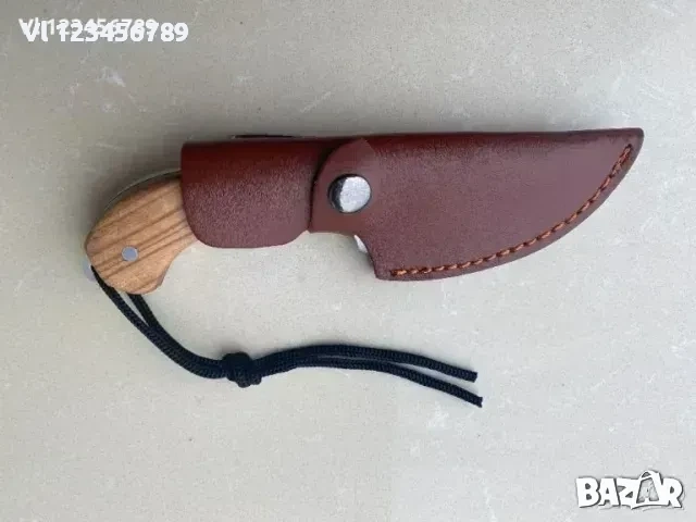 Стабилен ловен нож 98х200 /дране/, снимка 4 - Ножове - 52777577