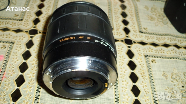 Обектив TAMRON AF 28-105mm 1:4-5.6 за CANON , снимка 2 - Обективи и филтри - 51504536