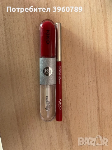 Кико Милано двустранен гланц и молив в същия цвят