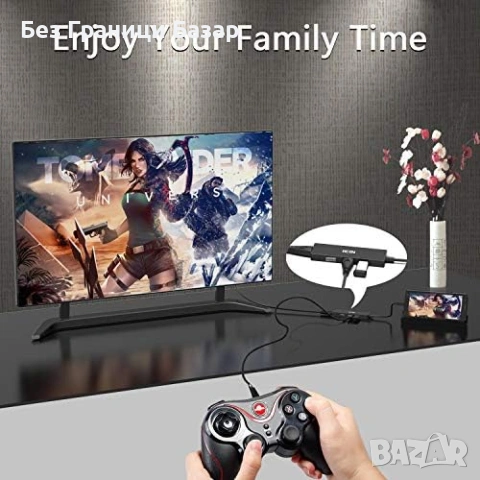 Нов хъб USB Type-C HDMI 4K адаптер с USB 3.0 и 2x USB 2.0, снимка 8 - Друга електроника - 53099862