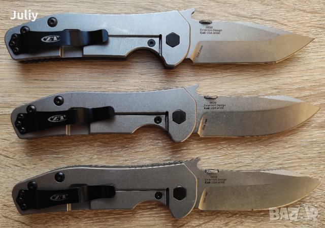 Сгъваем нож  ZT0620 / ZT0630 / ZT0308 / ZT9320 / ZT0640 , снимка 5 - Ножове - 33892291