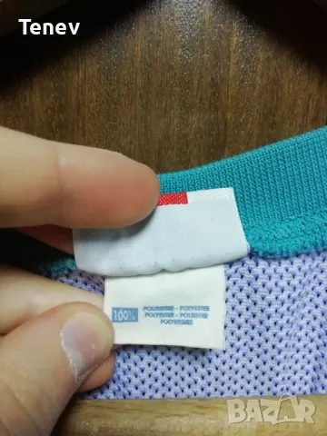 CHARLOTTE HORNETS ALONZO MOURNING CHAMPION NBA ОРИГИНАЛЕН ПОТНИК РАЗМЕР L JERSEY , снимка 8 - Тениски - 48645948