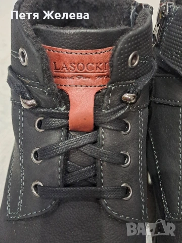 Мъжки обувки от естествена кожа LASOCKI -(N41), снимка 5 - Ежедневни обувки - 53155474