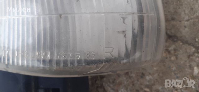 Десен Мигач За Тойота Старлет 1985-1989 Година Toyota Starlet ER70, снимка 5 - Части - 40955685