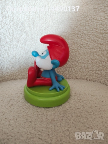 Детска лампа на смърф, снимка 2 - Детски нощни лампи - 53847394