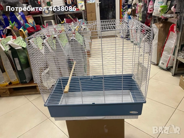 Използана клетка за малки папагали или канарчета