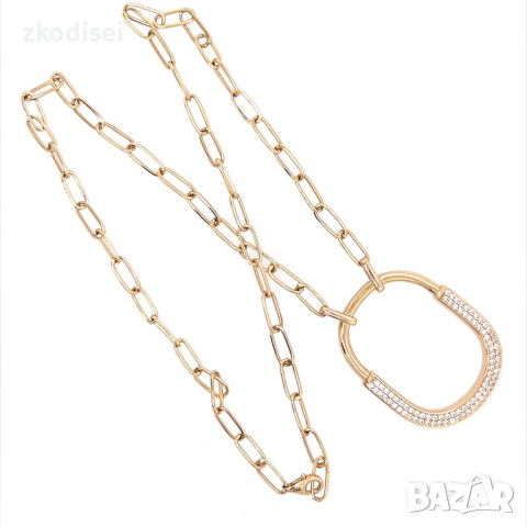 Златно колие Tiffany i Co 13,03гр. 42см. 14кр. проба:585 модел:22488-5, снимка 3 - Колиета, медальони, синджири - 44512208