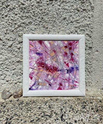 Авторска картина маслени бои, снимка 5 - Картини - 42295663