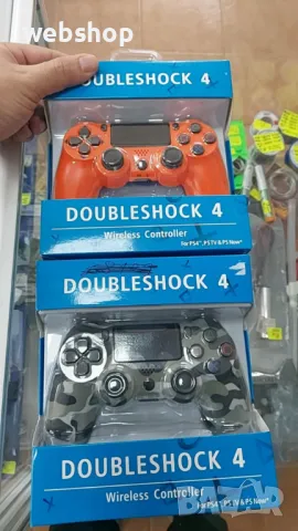 Безжичен джойстик Dual shock 4, playstation 4, компютър,Wi-Fi, PS4, снимка 2 - Аксесоари - 49218164