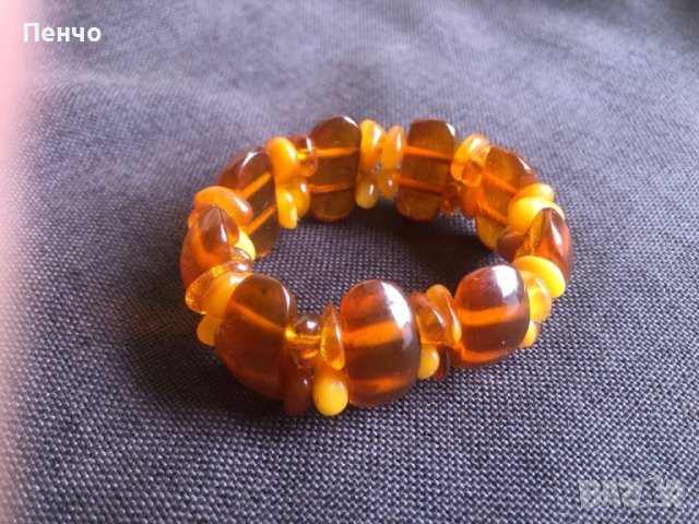 стара кехлибарена гривна, снимка 1