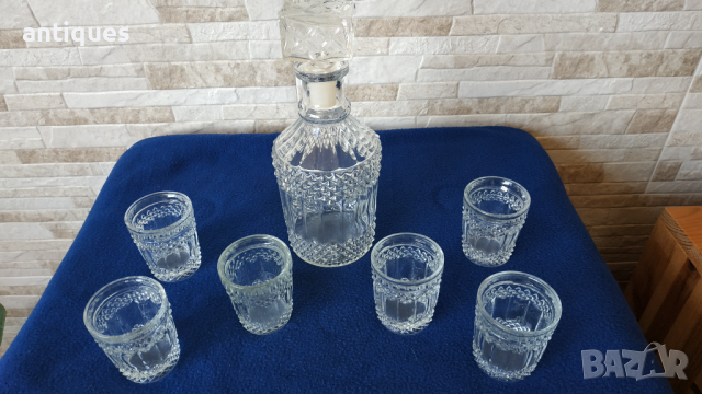 Чисто нов сервиз за ракия - 7 части - Завод Китка, снимка 6 - Сервизи - 36345012