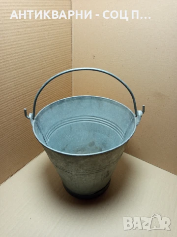 Соц Стара Подцинкована Кофа 10лт., снимка 5 - Антикварни и старинни предмети - 50669088
