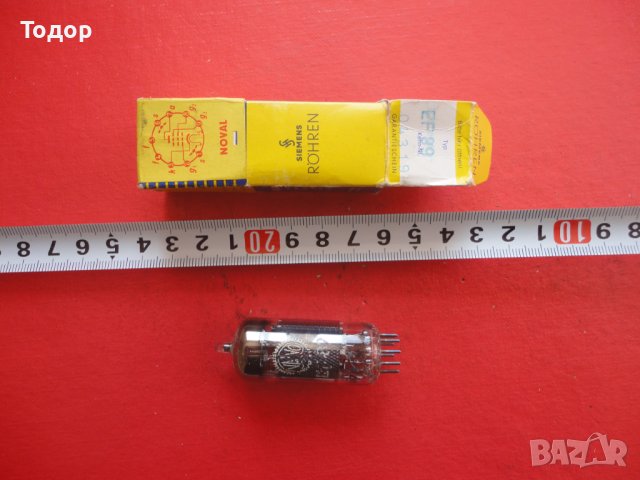 Радиолампа Simens Rohren EF89
