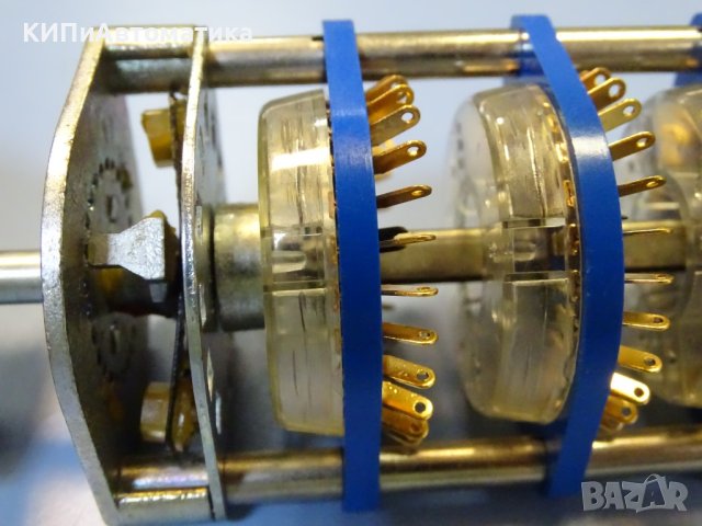 Галетен превключвател kontakta kt-1241-2 rotary switch gold plated 5/26, снимка 6 - Резервни части за машини - 41728780