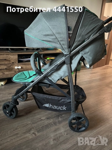 Бебешка количка 3 в 1 Hauck, снимка 2 - Детски колички - 52841747