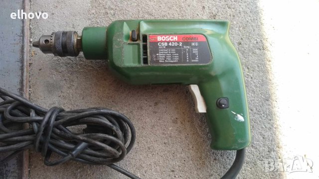 Бормашина ударна BOSCH CSB 420-2 COMBI, снимка 1 - Бормашини - 41367750