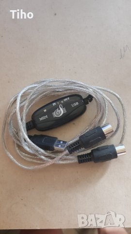 Midi кабел към USB, снимка 2 - Други - 41083475