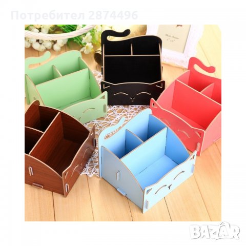 1940 Малък органайзер за детска стая с дизайн Коте, снимка 8 - Други стоки за дома - 35738721