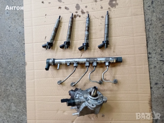 Помпа рейка и дюзи Е60 , 177коня