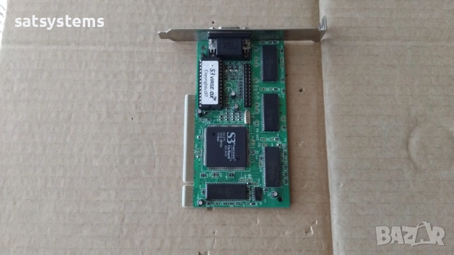 Видео карта S3 Virge/DX S3 VGDX 2MB PCI, снимка 6 - Видеокарти - 37254142