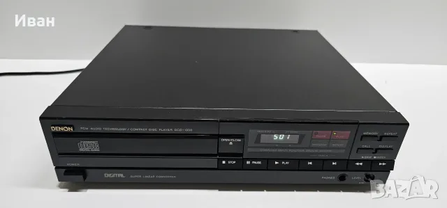CD плейър Denon DCD-1000, снимка 2 - Ресийвъри, усилватели, смесителни пултове - 56075841