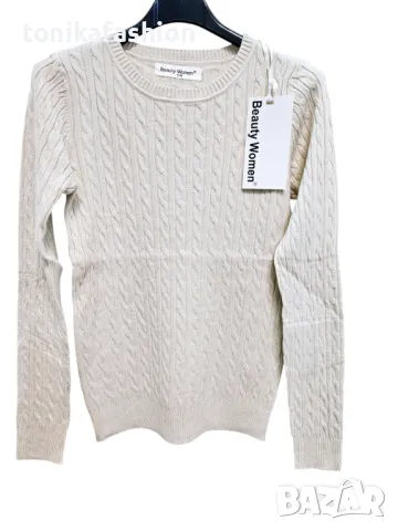 Вталена блуза с плитки , снимка 4 - Блузи с дълъг ръкав и пуловери - 48617758