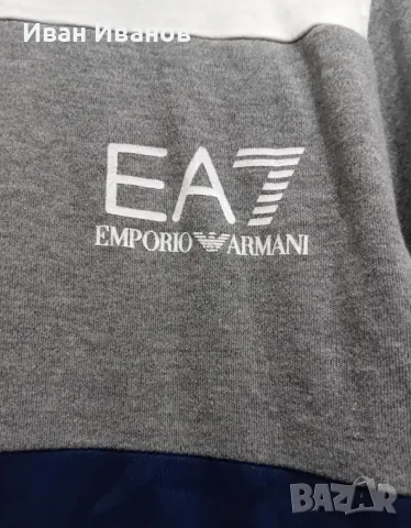 Оригинална фланелка с яка Armani, снимка 5 - Тениски - 49338919