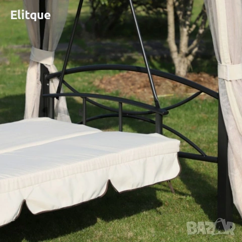 Луксозна градинска шатра с люлка и функция сън за пълен релакс, снимка 6 - Градински мебели, декорация  - 53326294