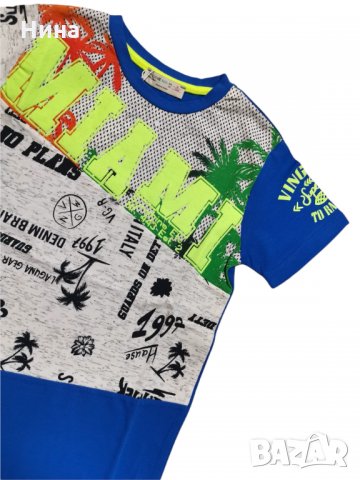 Тениска Miami, снимка 2 - Детски тениски и потници - 35919517