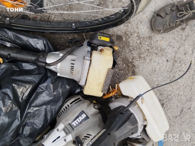 моторни коси титан части