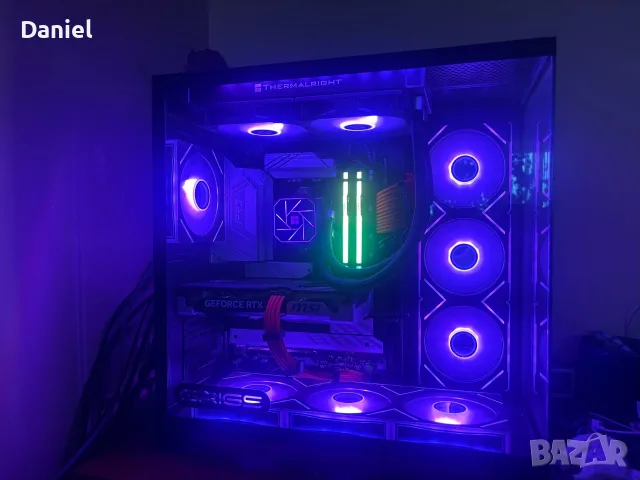 Гейминг компютър GRIGS AMD RYZEN 7 7700, GEFORCE RTX 5060ti, снимка 2 - Геймърски - 55946841