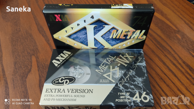 AXIA K METAL 74, снимка 6 - Аудио касети - 36166776