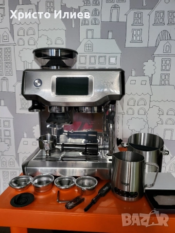 SAGE Barista Touch Кафемашина Еспресо машина с дисплей и ръкохватка, снимка 5 - Кафемашини - 51936204