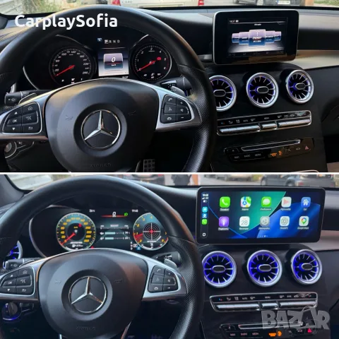 12.3” мултимедия • Touch • CarPlay • Android Auto | Дигитални километражи | Mercedes, снимка 7 - Тунинг - 55906412