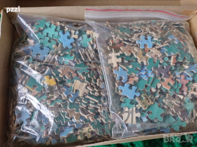 Пъзел "Venice” MB 1968г. 1000 части, снимка 2 - Пъзели - 53873471