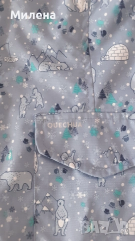 Детско водоустойчиво яке за момиче 5-6 год., снимка 3 - Детски якета и елеци - 51653455