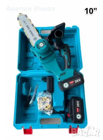 Акумулаторна резачка за дърва с маслен филтър, снимка 2 - Други инструменти - 48640629