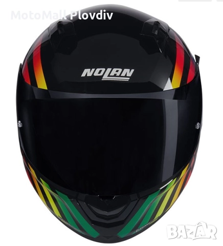 Каска Nolan N60-6 Sport Policromo 343 Multicolour – Гланц ECE 22.06, снимка 4 - Аксесоари и консумативи - 51894312