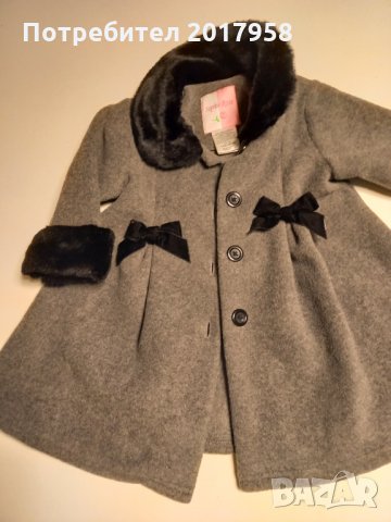 Елегантно детско палто 12  месеца, снимка 2 - Бебешки якета и елеци - 30150134