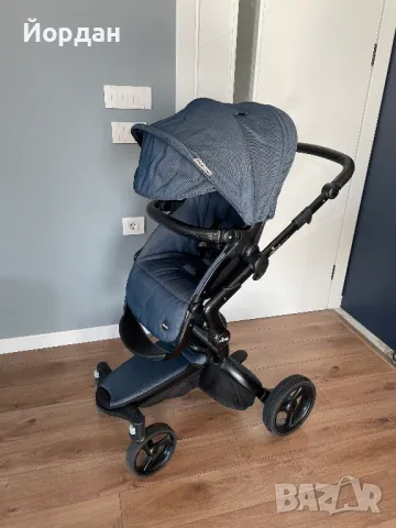 Mima Xari Sport Denim Black 2в1 - Бебешка Количка