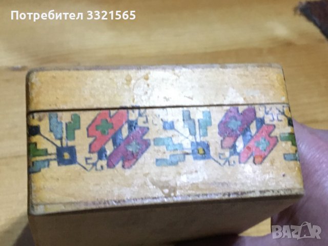 Стара рисувана кутия, снимка 4 - Антикварни и старинни предмети - 39804694