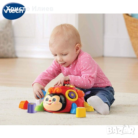 Музикална играчка за сортиране Vtech Калинка, снимка 2 - Музикални играчки - 53439246
