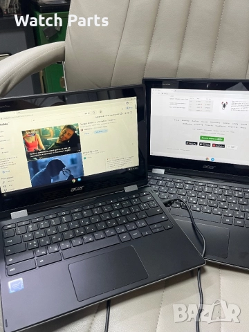 Два лаптопа Chromebook N18Q6  Touch & Foldable  (4GB RAM/32GB SSD)